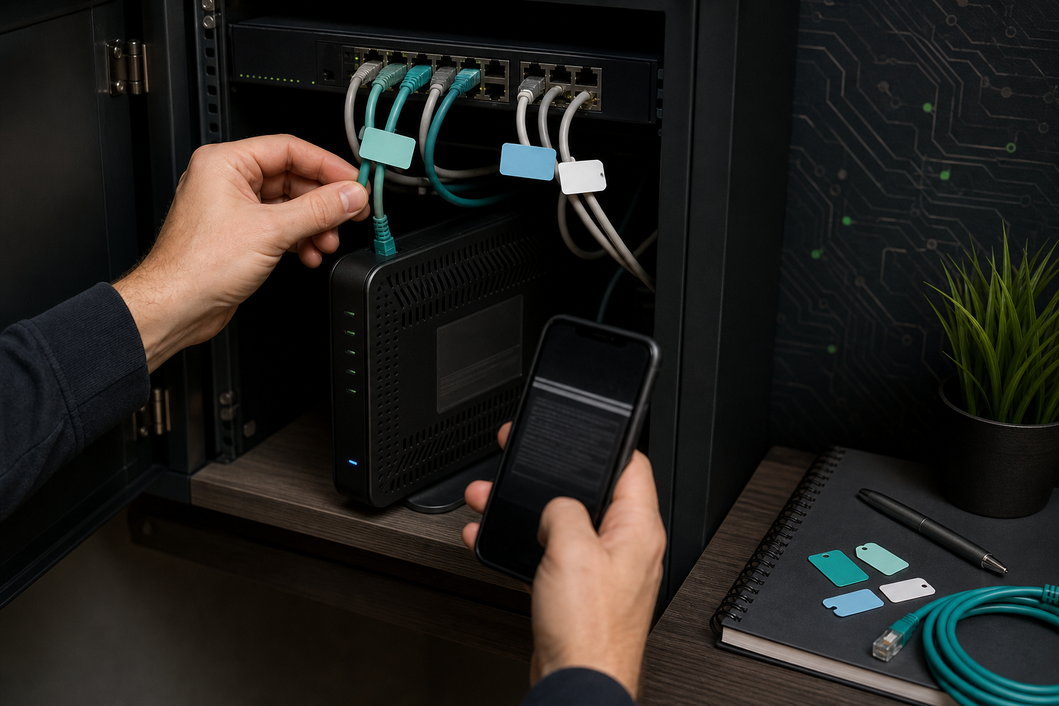 Tracing and labeling home network connections