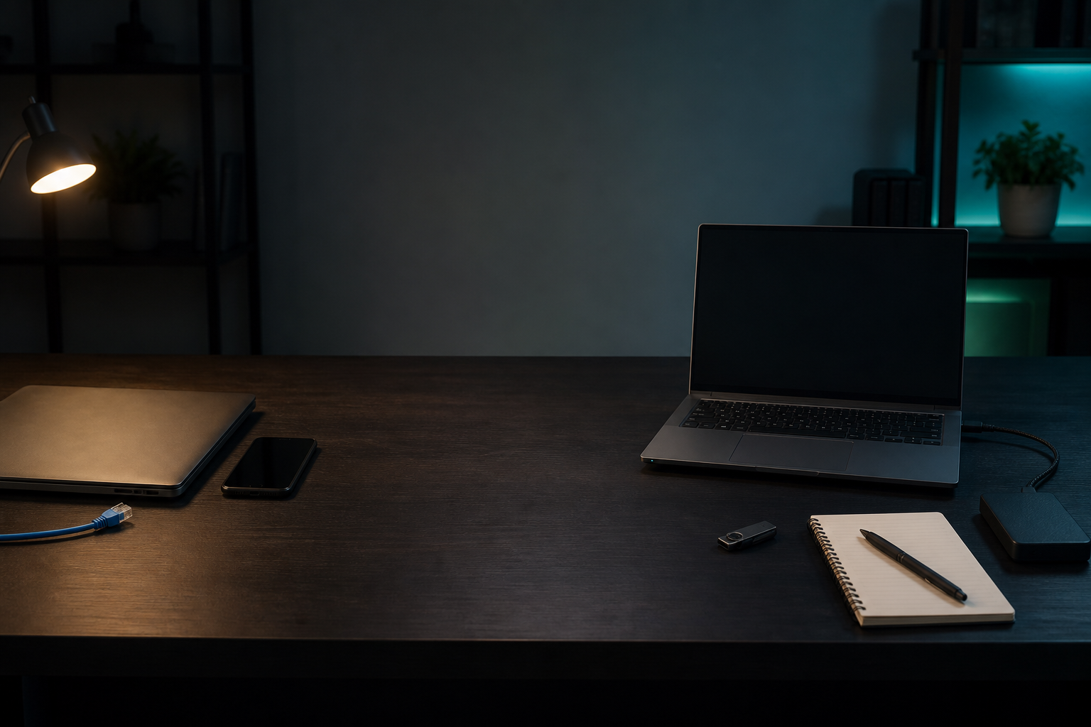 Affected devices separated from a clean recovery workstation